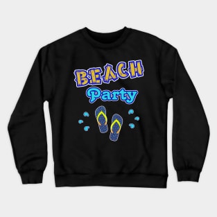 Beach Party Crewneck Sweatshirt